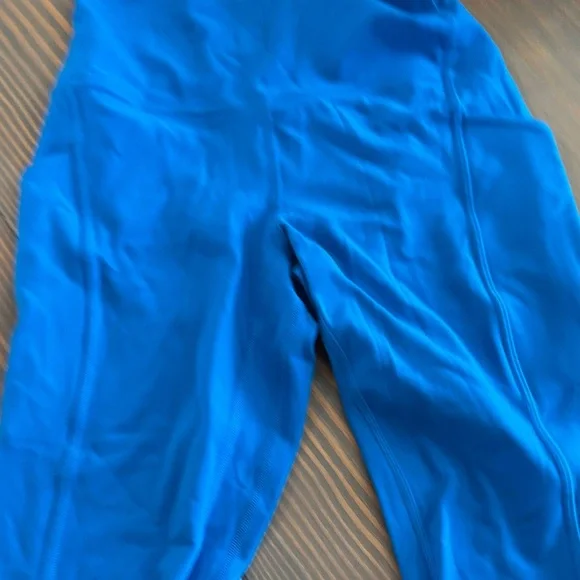 Lululemon legging bundle - Black, Blue, and Gray - Picture 6 of 9